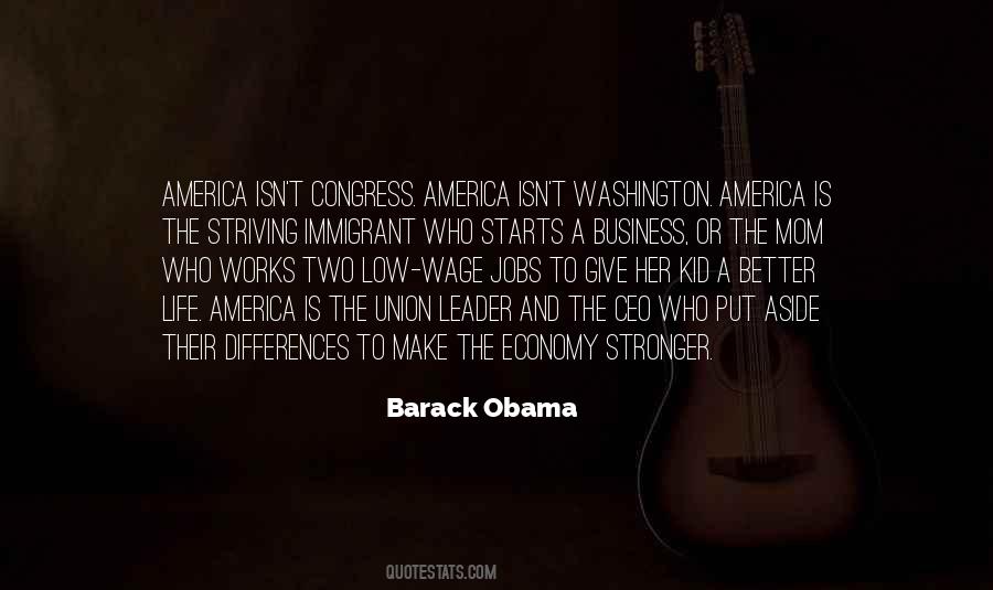 Obama Economy Quotes #1163254