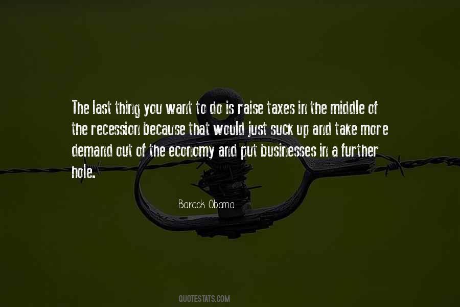 Obama Economy Quotes #1237476