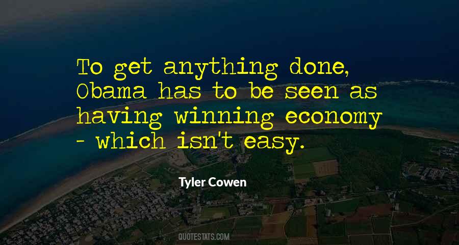 Obama Economy Quotes #227107