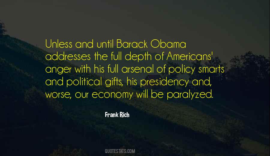 Obama Economy Quotes #245463