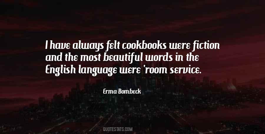 English Cooking Quotes #1874460
