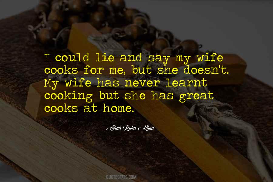 Great Cooks Quotes #1588432