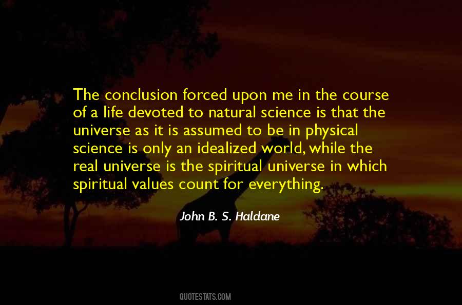 Spiritual Science Quotes #311879