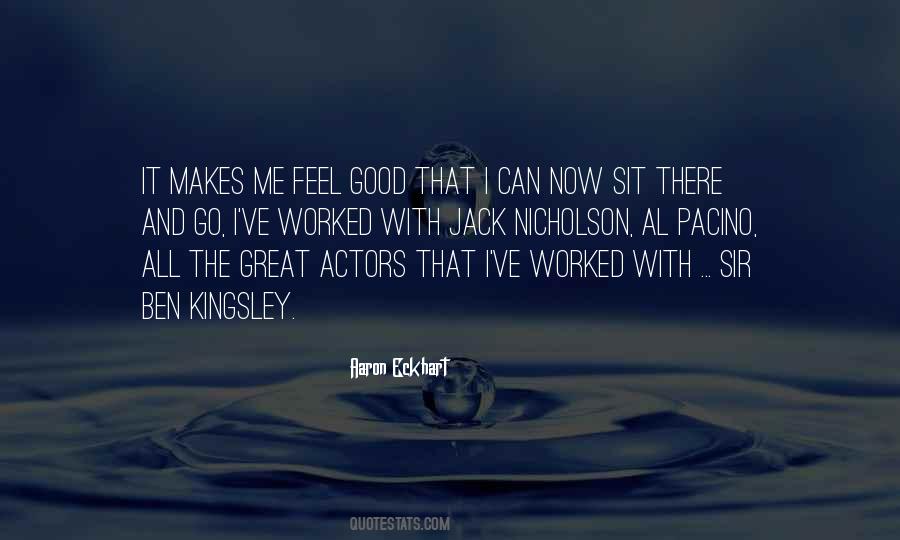 Great Actors Quotes #1035763