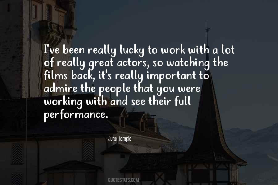 Great Actors Quotes #1067749