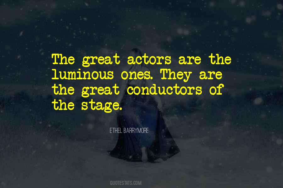 Great Actors Quotes #1642600