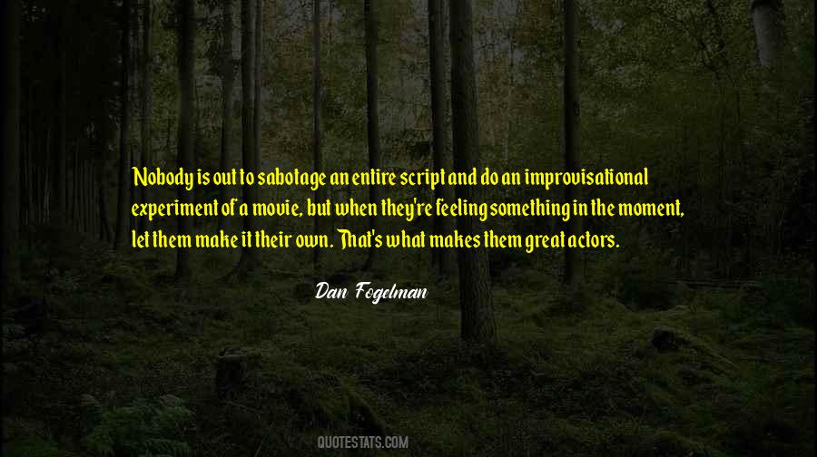 Great Actors Quotes #491656