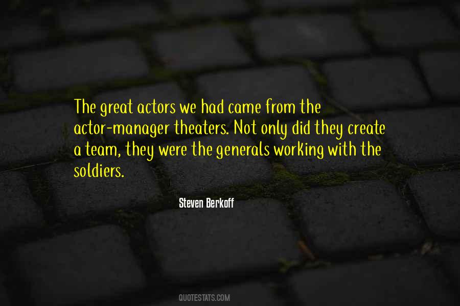 Great Actors Quotes #686104