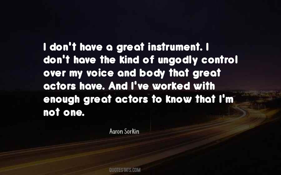 Great Actors Quotes #941071