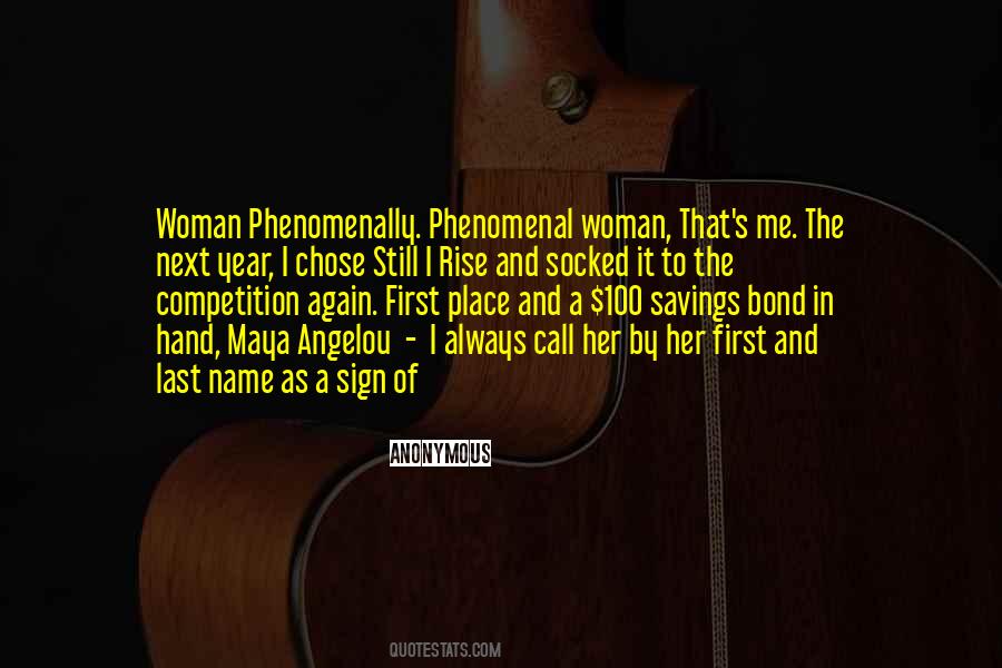 A Woman Phenomenally Quotes #385460