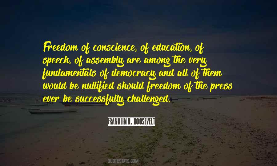 Quotes About Conscience And Freedom #1125880