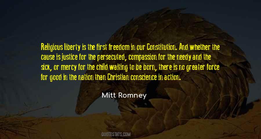 Quotes About Conscience And Freedom #26052