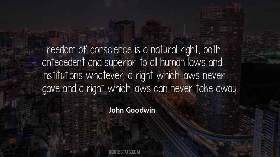 Quotes About Conscience And Freedom #360683