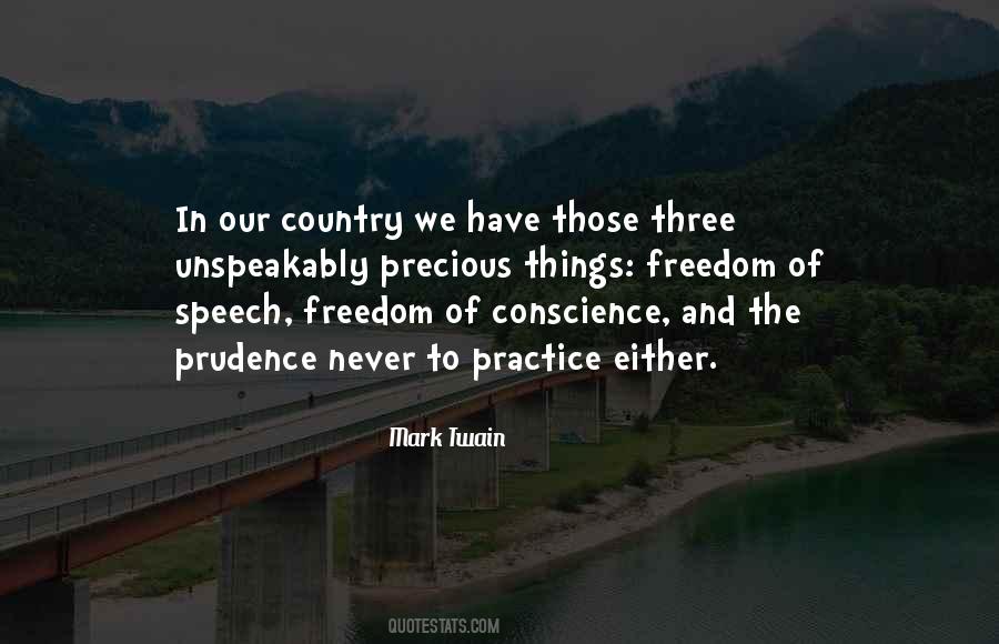 Quotes About Conscience And Freedom #519997