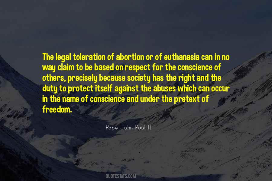 Quotes About Conscience And Freedom #561560
