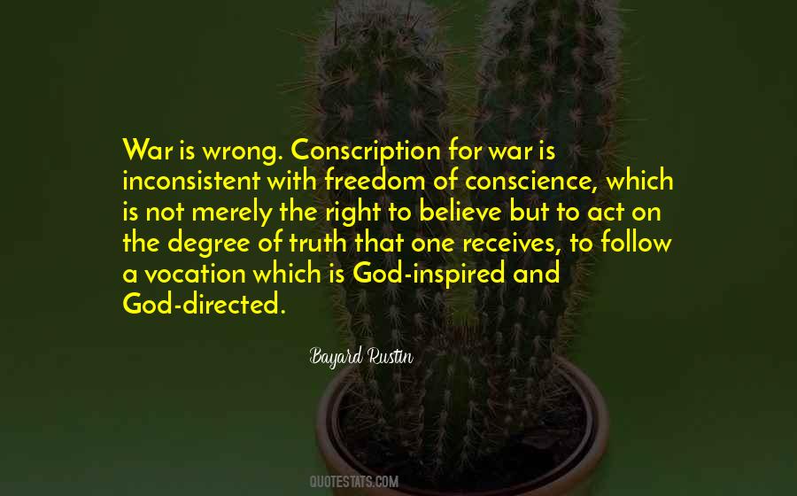 Quotes About Conscience And Freedom #763602