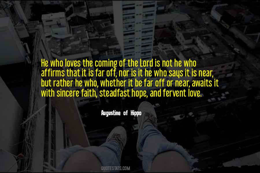 Love The Lord Quotes #12908