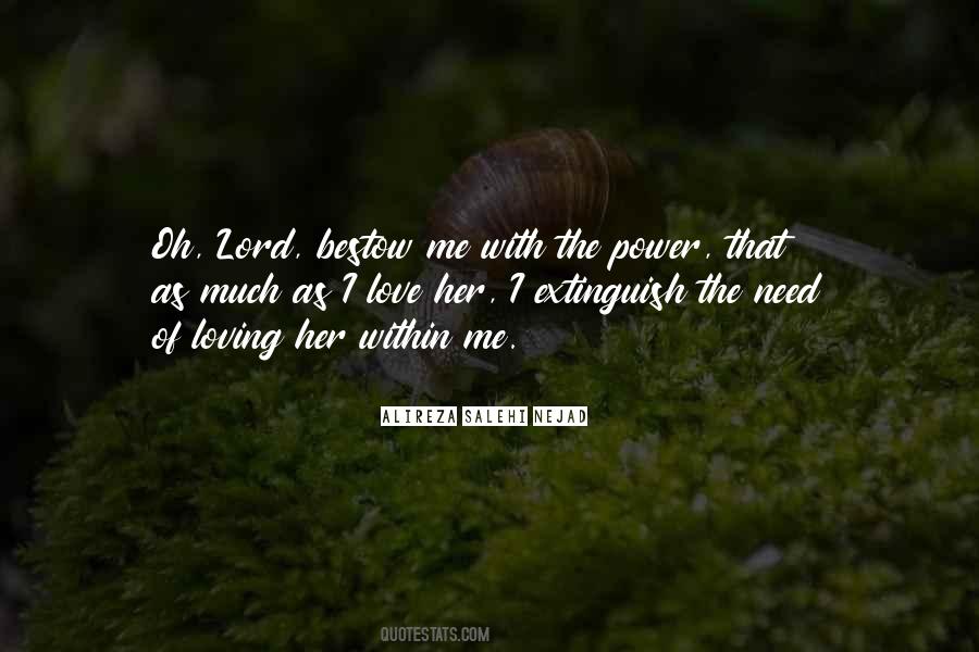 Love The Lord Quotes #157345