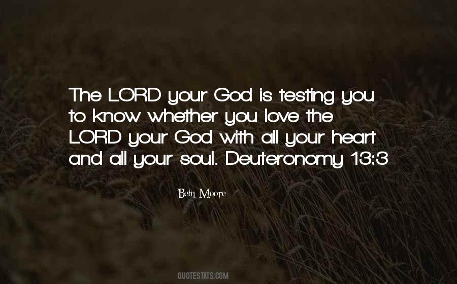 Love The Lord Quotes #1626071