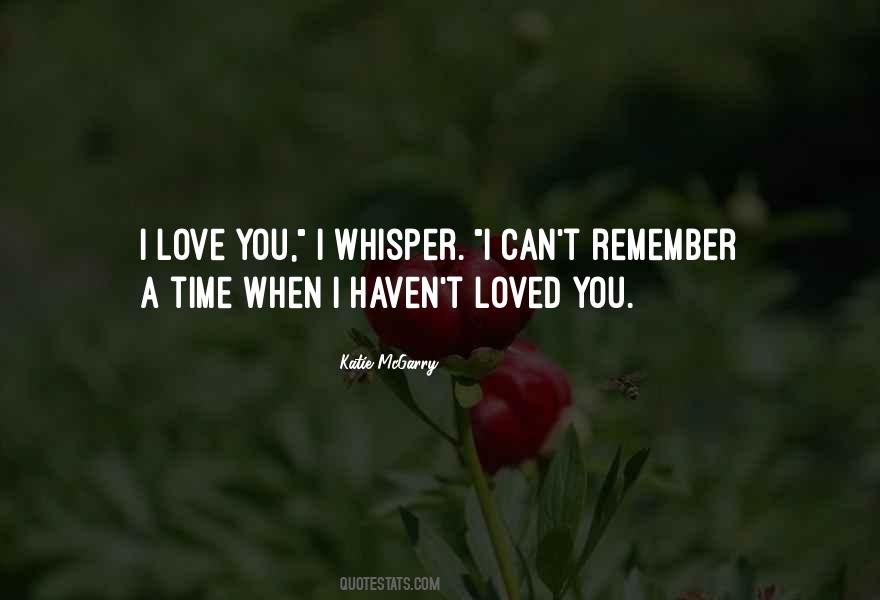 I Love You Katie Quotes #842169