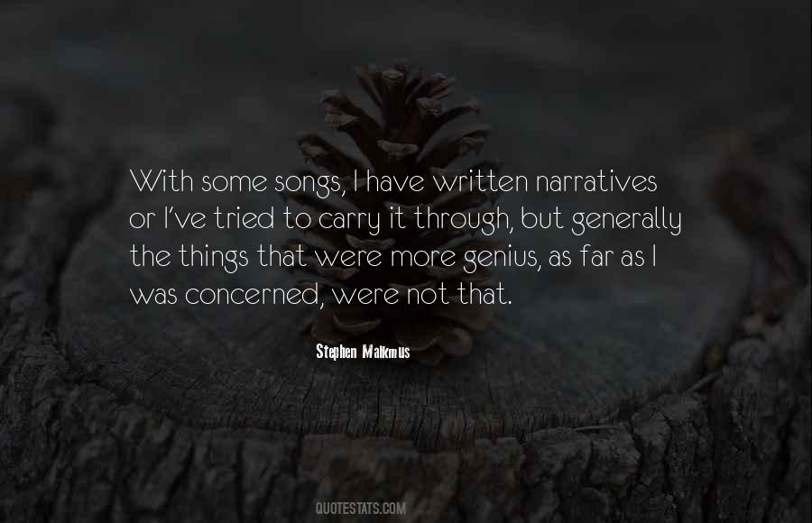 Quotes About Narratives #1281198