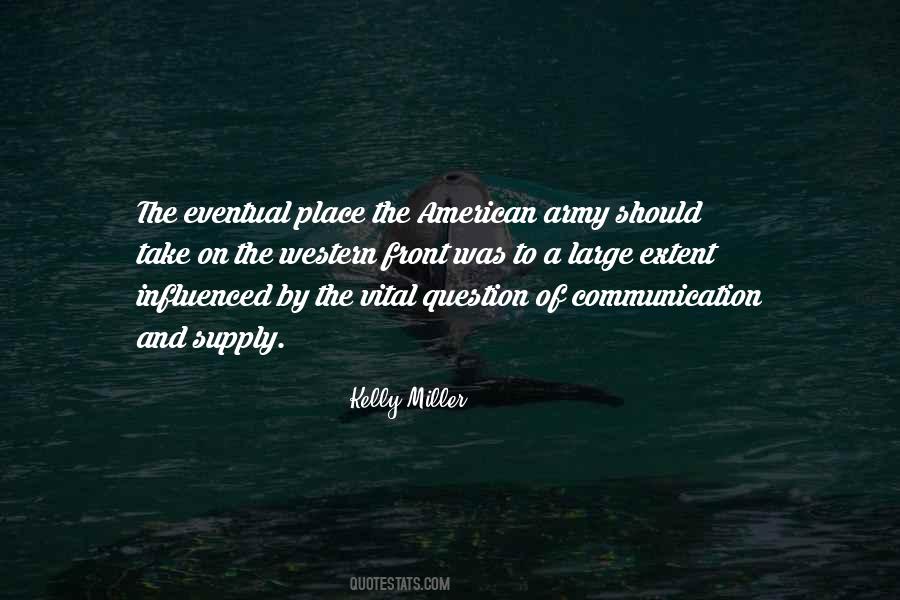 Communication Army Quotes #25059