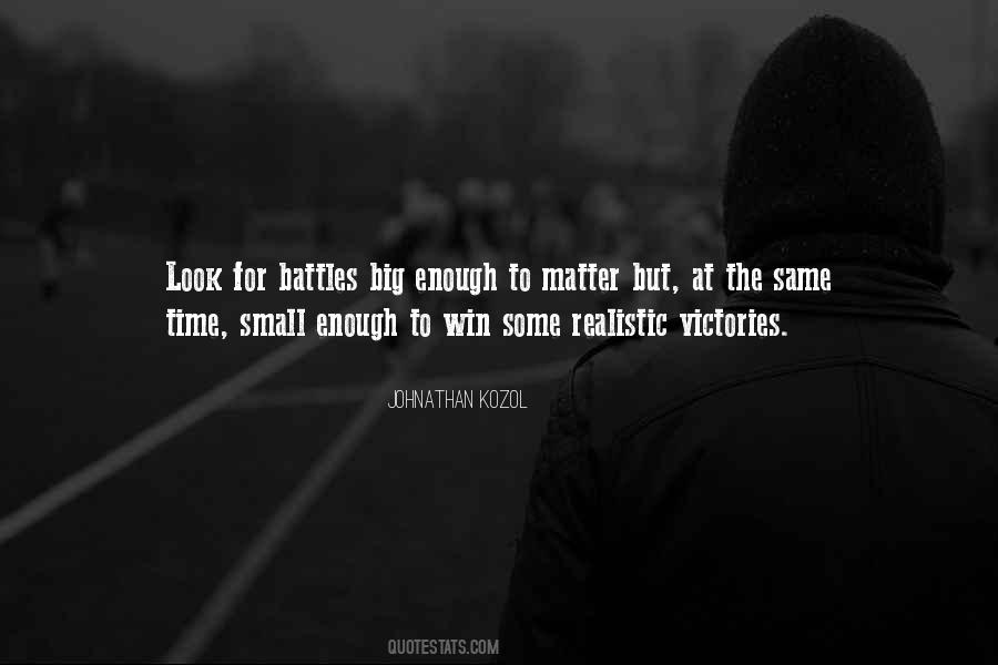 Quotes About Small Victories #1631977