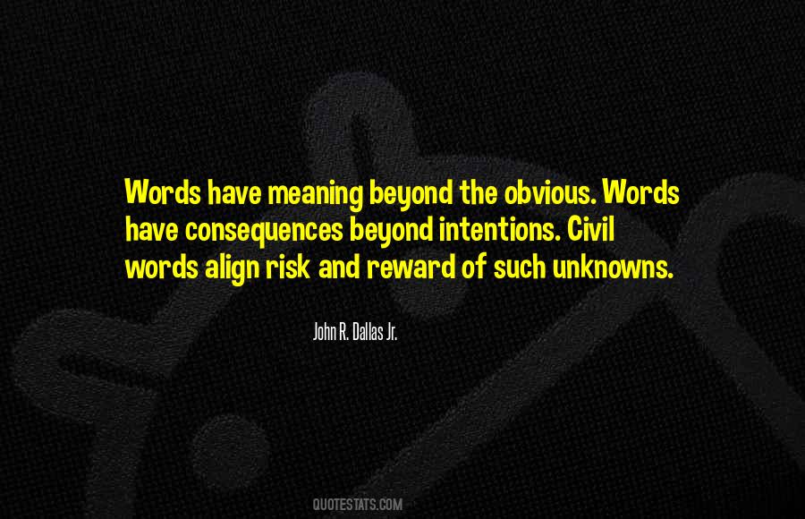 Quotes About Unknowns #369907