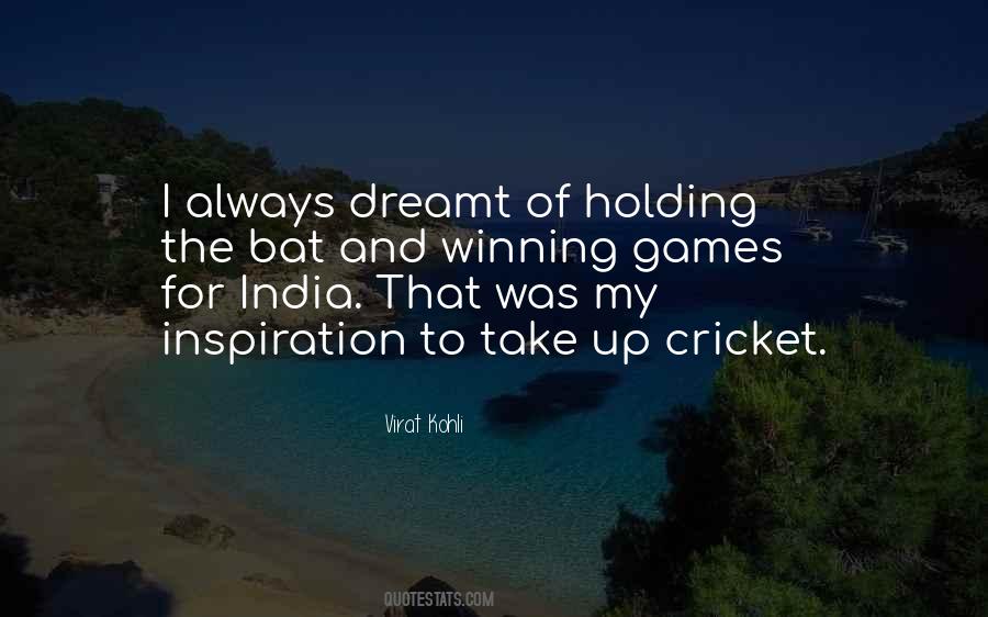 Cricket Games Quotes #1406710