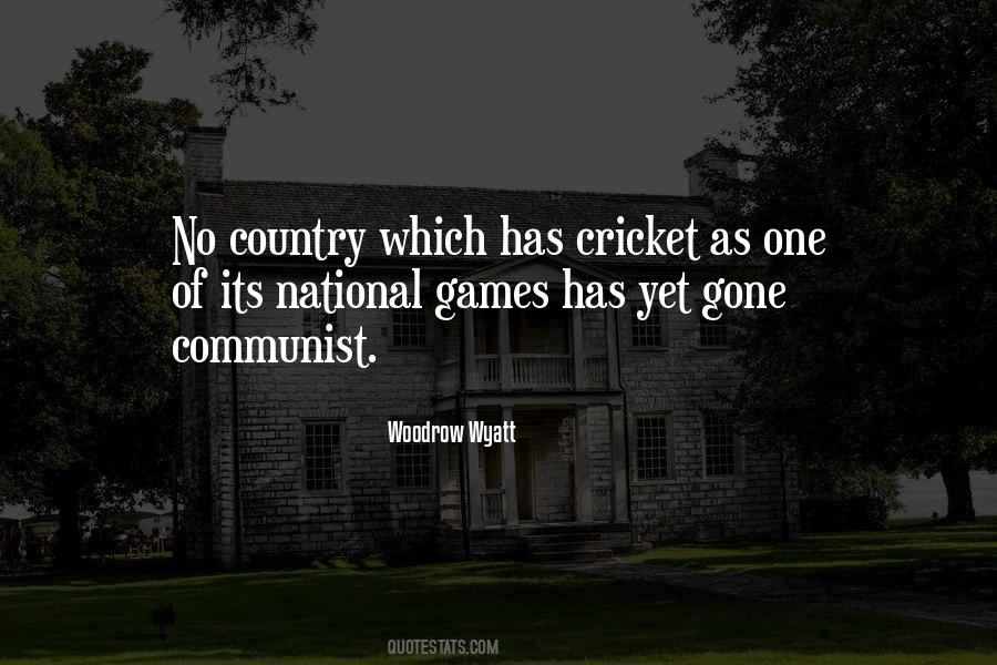 Cricket Games Quotes #956572
