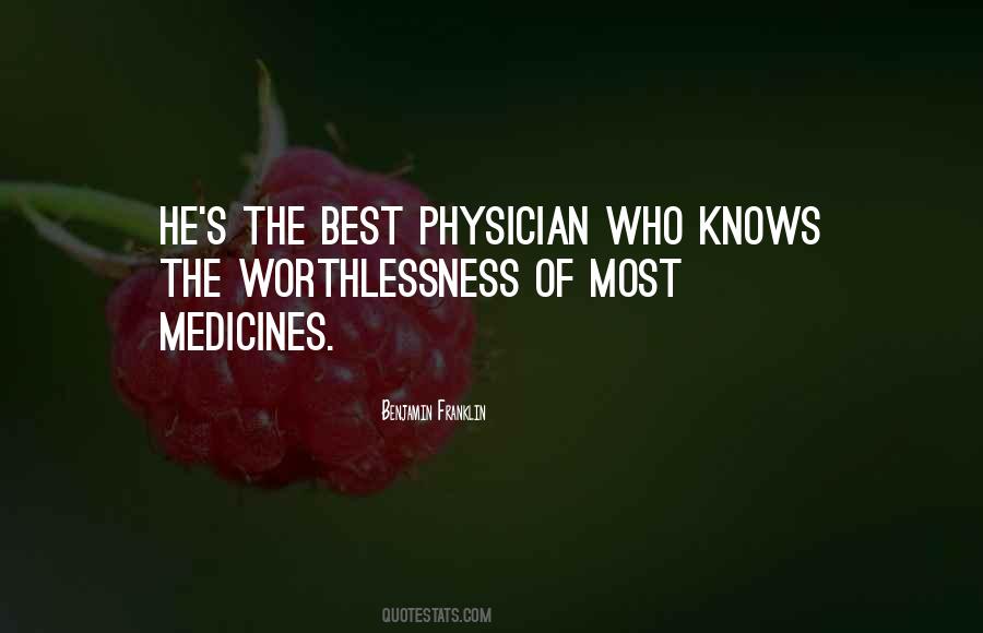 Quotes About Medicines #141384