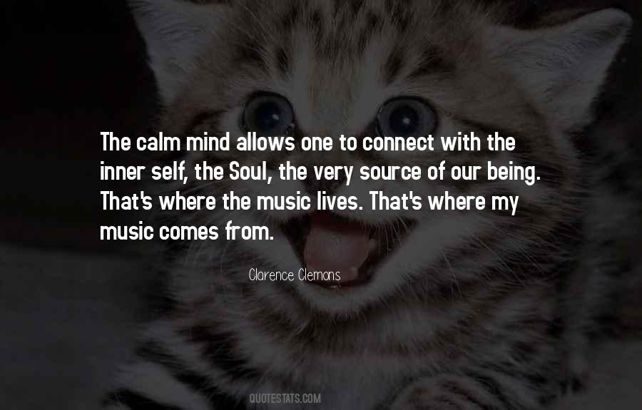 Calm The Mind Quotes #178317