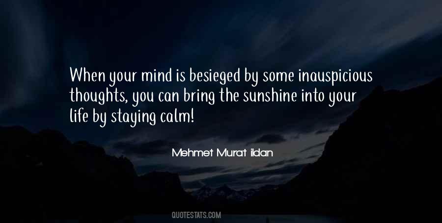 Calm The Mind Quotes #192785