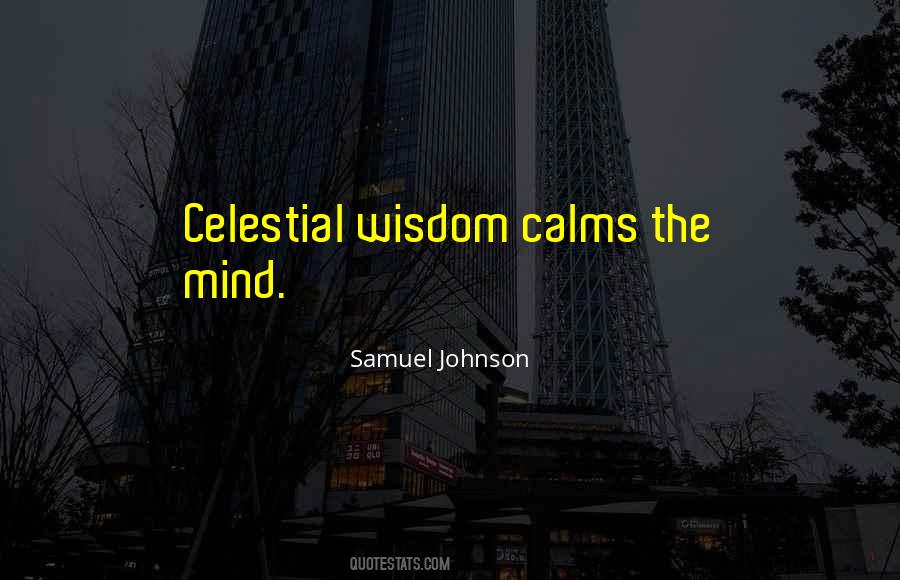 Calm The Mind Quotes #853248
