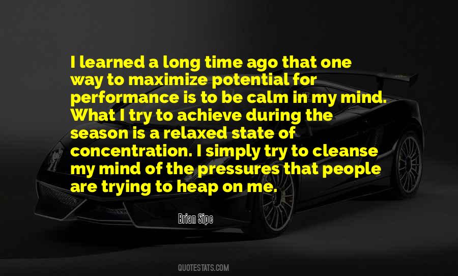 Calm The Mind Quotes #902934