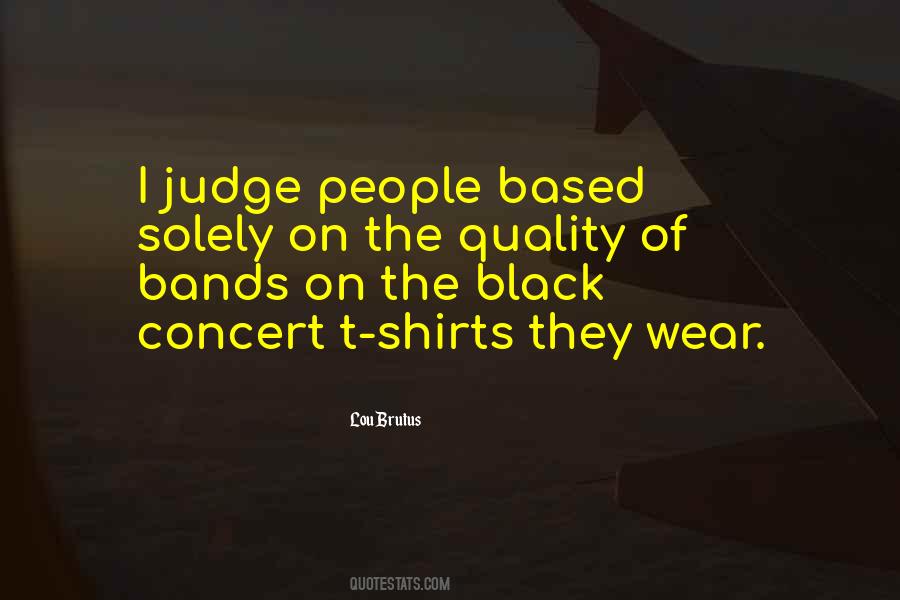 Quotes About Black Shirts #1506729