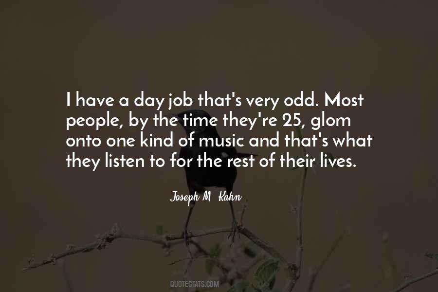 Quotes About Odd Jobs #69911