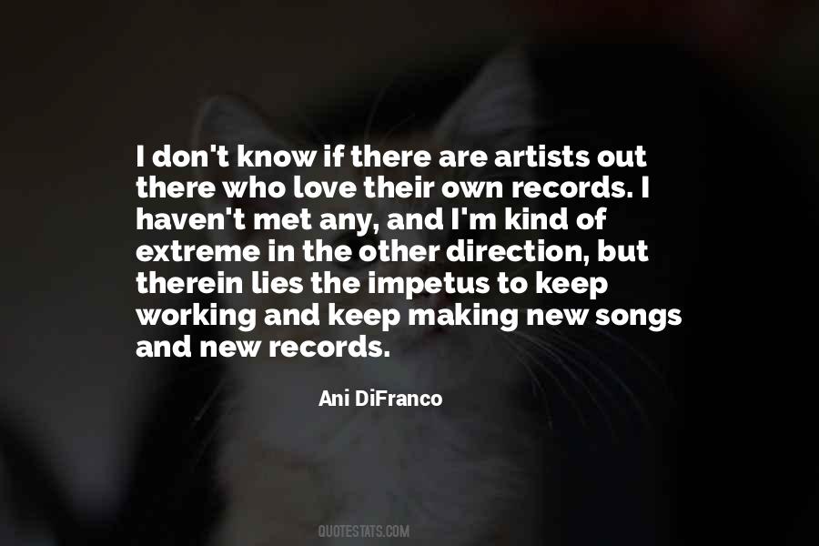 Quotes About New Songs #1170841