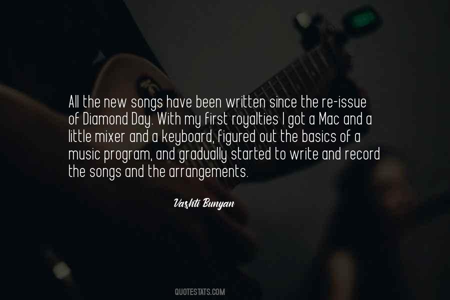 Quotes About New Songs #1575739