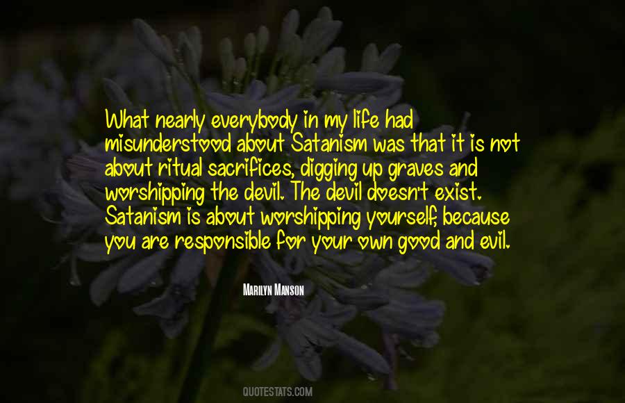 Quotes About Satanism #197183