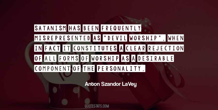 Quotes About Satanism #458690 Quotes About Satanism #458690