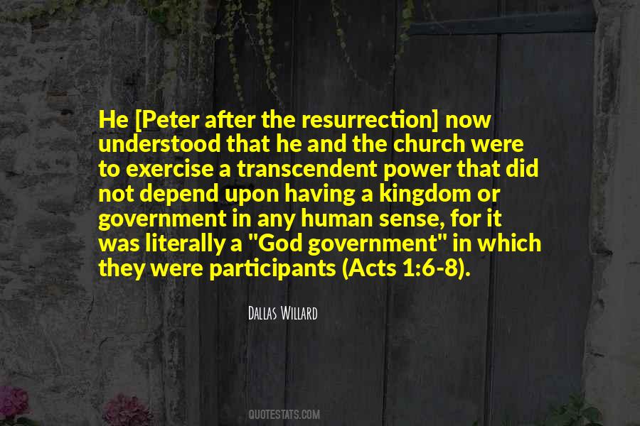 Quotes About Resurrection Power #1746447