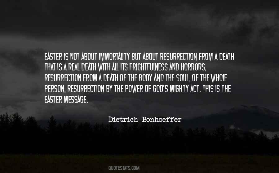 Quotes About Resurrection Power #715554