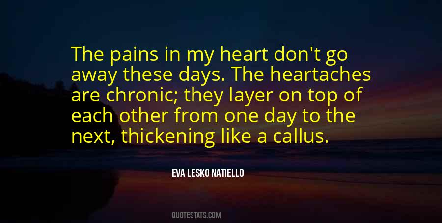 Quotes About Pains Of Love #697839