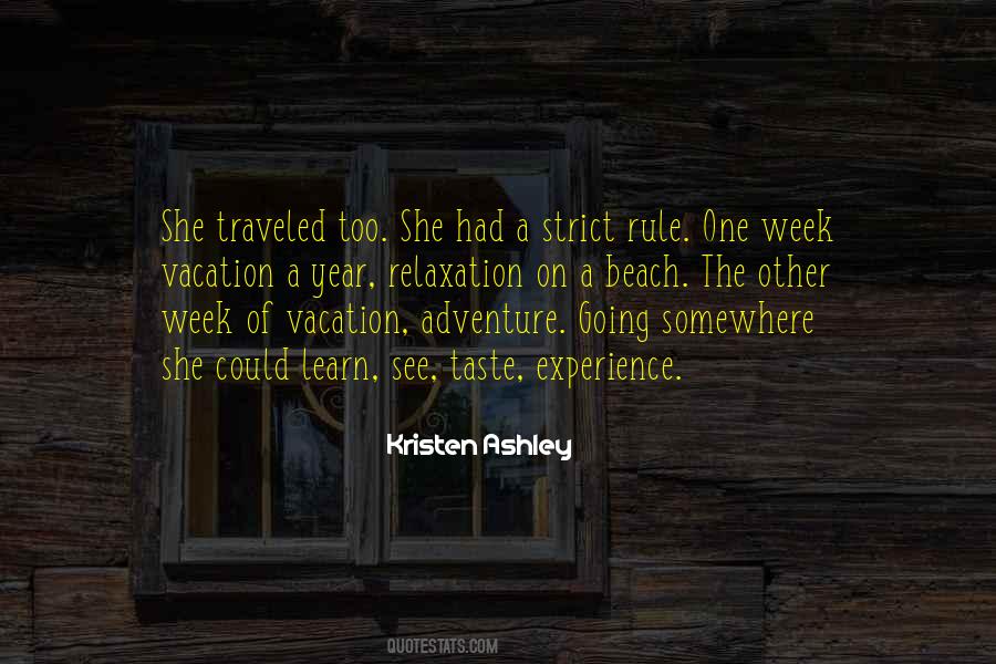 Quotes About Being Well Traveled #207864