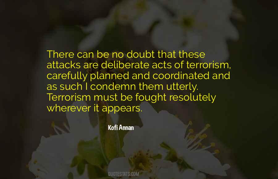 Quotes About War And Terrorism #123157