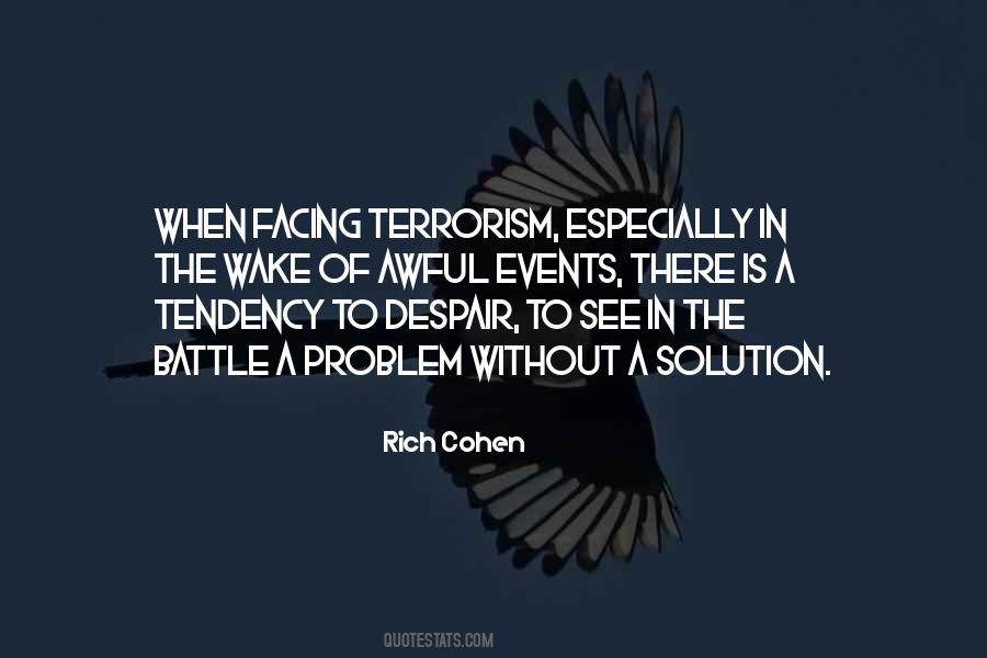 Quotes About War And Terrorism #83684