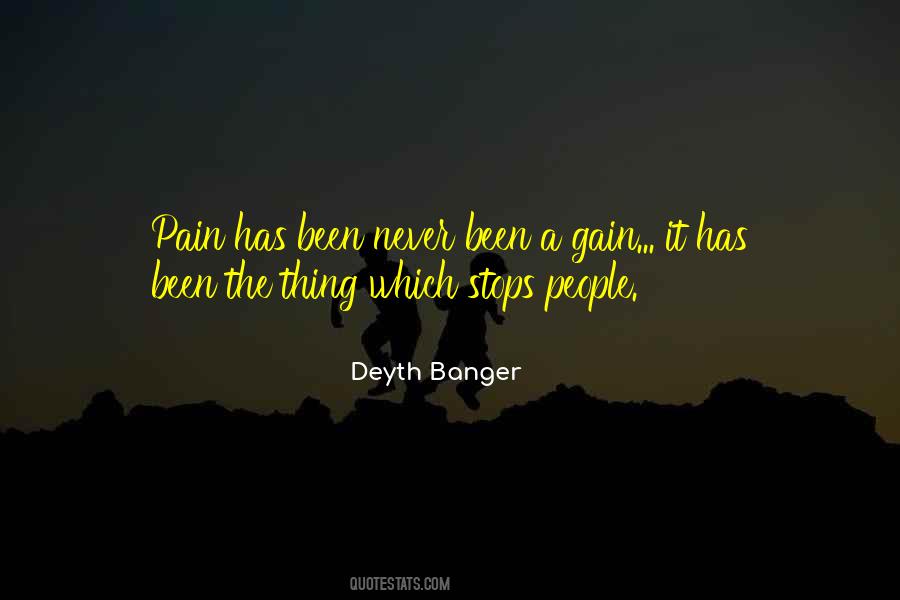 Quotes About No Pain No Gain #923113