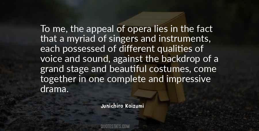 Quotes About Beautiful Singers #489271