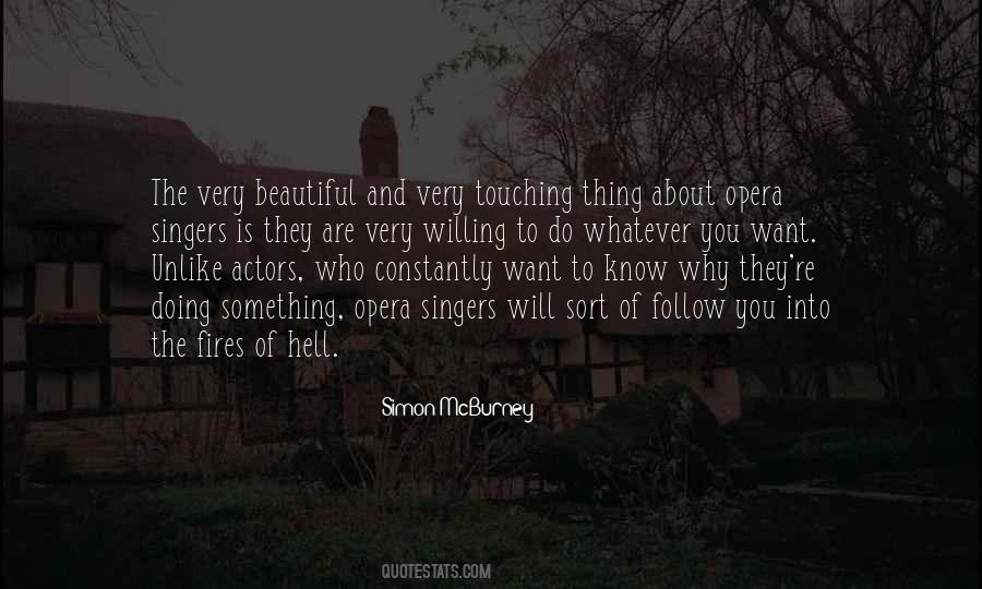 Quotes About Beautiful Singers #769909